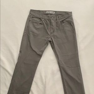 Men’s express gray jeans